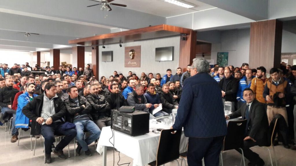 TPI Kompozit Kanat A.Ş.' de 1200 Üyemize 100 Bin Tl'lik Sağlık Sigortası Yaptırıldı