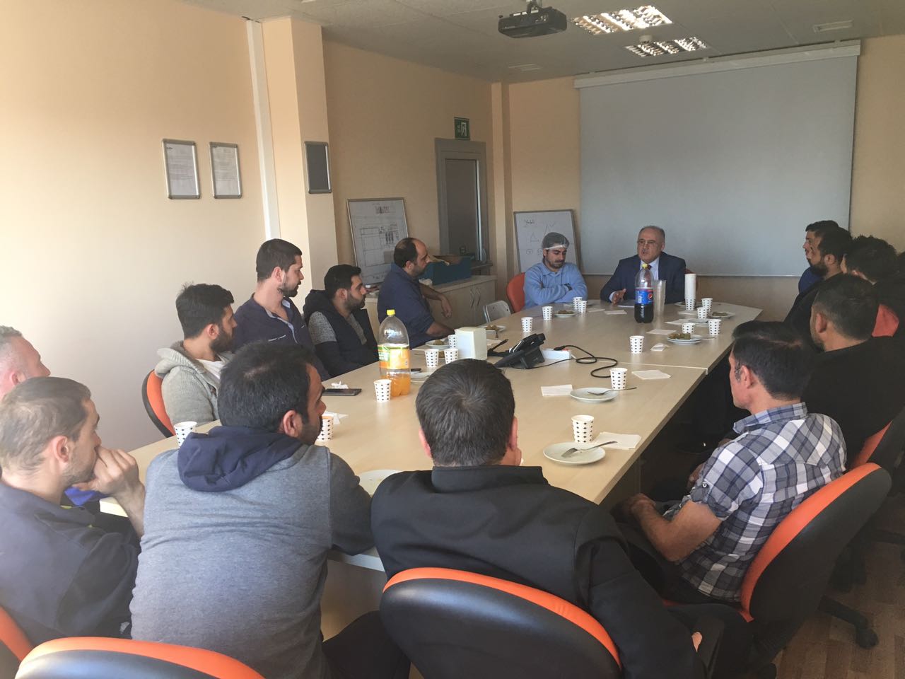 Adana Şube Başkanımızdan Alpla İşyerine Ziyaret