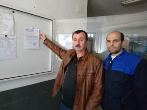 Standard Profil’de Grev İlanı Asıldı