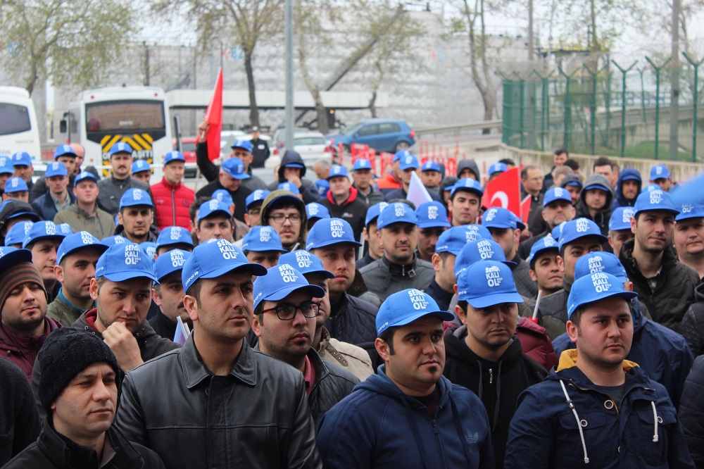 İzmit Tüpraş’ta İşçi Kararlı