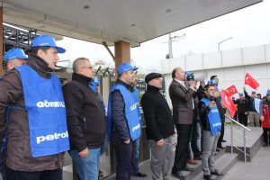 İzmit Tüpraş’ta İşçi Kararlı