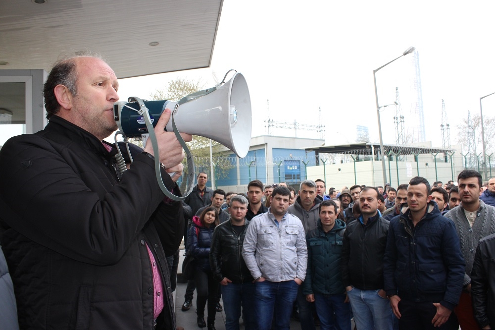 Tüpraş Kocaeli İşçisinden Yarım Günlük Protesto