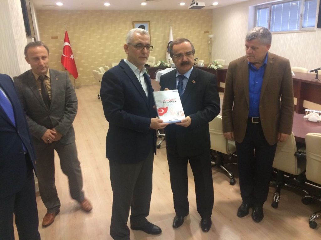 Sakarya Valisine Ziyaret