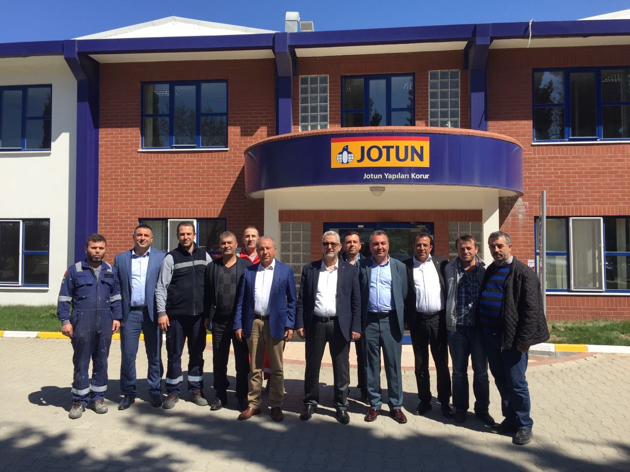 Merkez Yöneticilerimizden Jotun Boya İşyerine Ziyaret