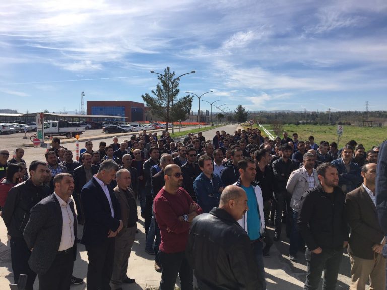 Tüpraş'ta İş Bırakma Eylemi