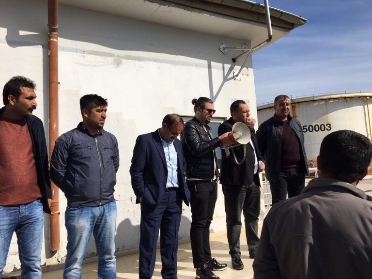 Tüpraş'ta İş Bırakma Eylemi