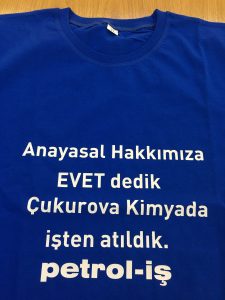 Çukurova Kimya’da Mücadeleye Devam