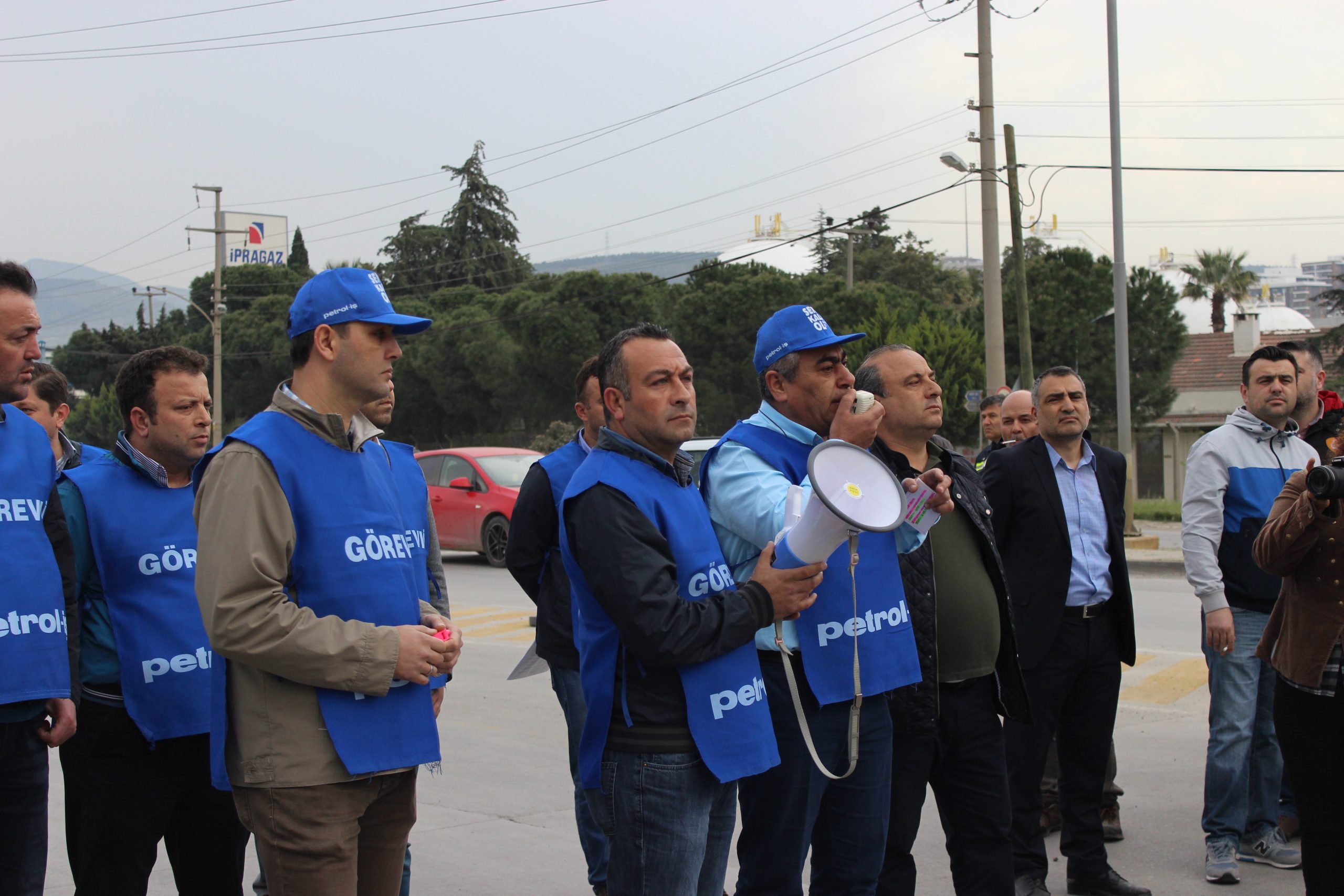 Tüpraş'ta İş Bırakma Eylemi