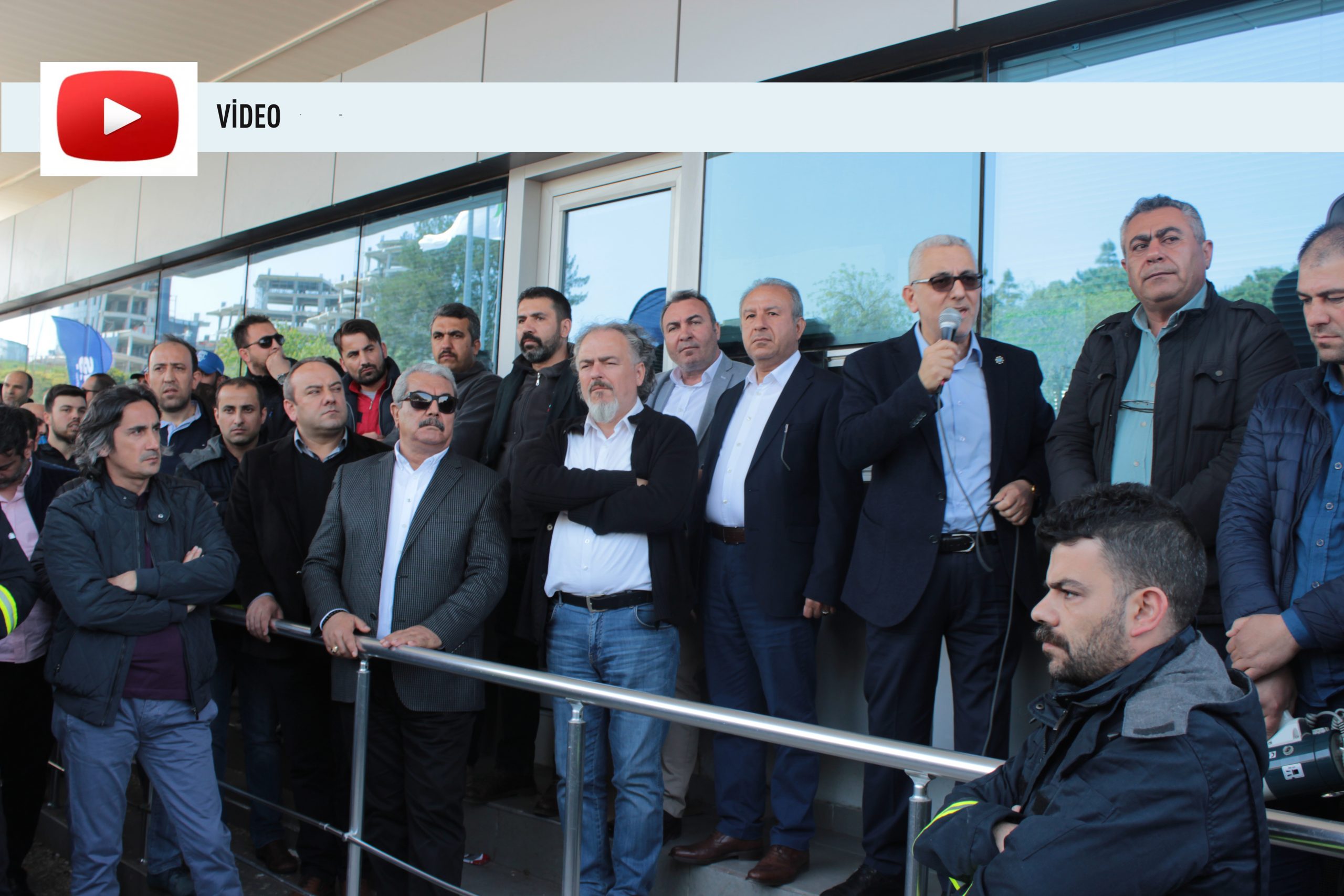 Merkez Yöneticilerimiz Eyleme Destek Olmaya Devam Ediyor