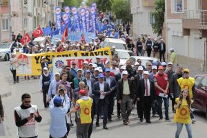 1 Mayıs Lüleburgaz’da Kutlandı