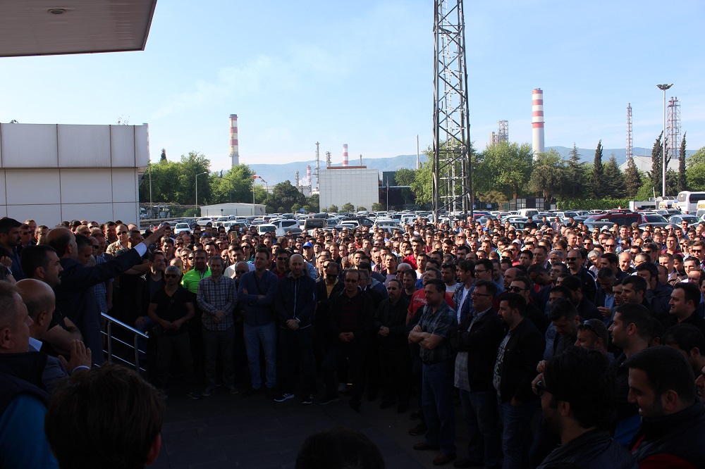 Kocaeli Tüpraş’ta Çalışan Üyelerimize TİS Bilgilendirme Açıklaması