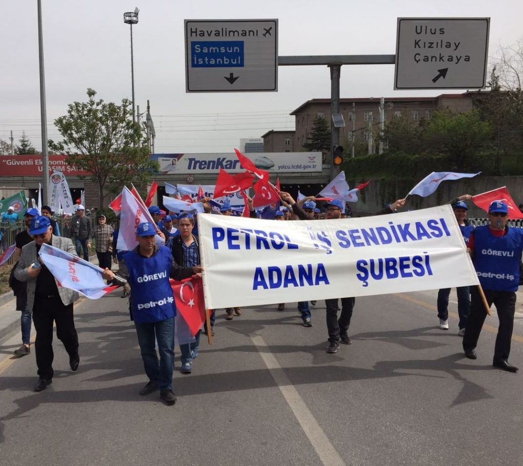 Adana Şubemiz 1 Mayıs'ı Tandoğan'da Kutladı