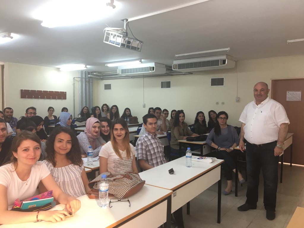 Mersin Şube Başkanımız ÇEKO Bölümü Öğrencileri ile bir araya geldi