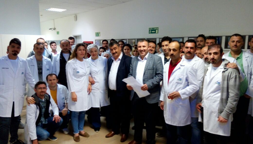 Mefar İlaç’ta Grev İlanı Asıldı