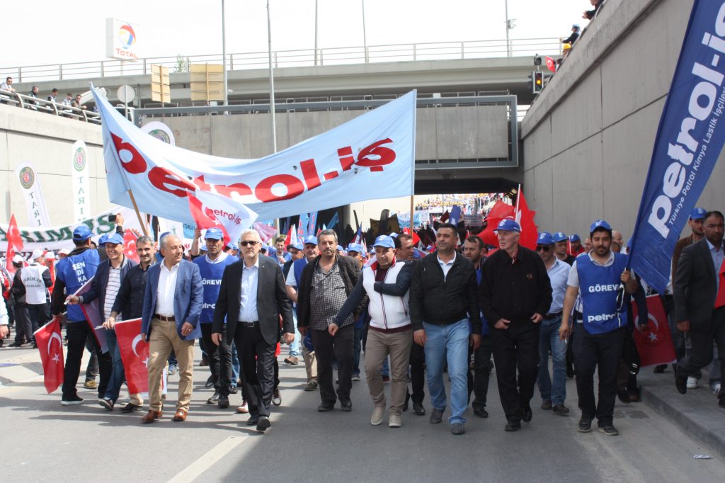 İstanbul 1 Nolu Şubemiz 1 Mayıs’ı Tandoğan’da Kutladı