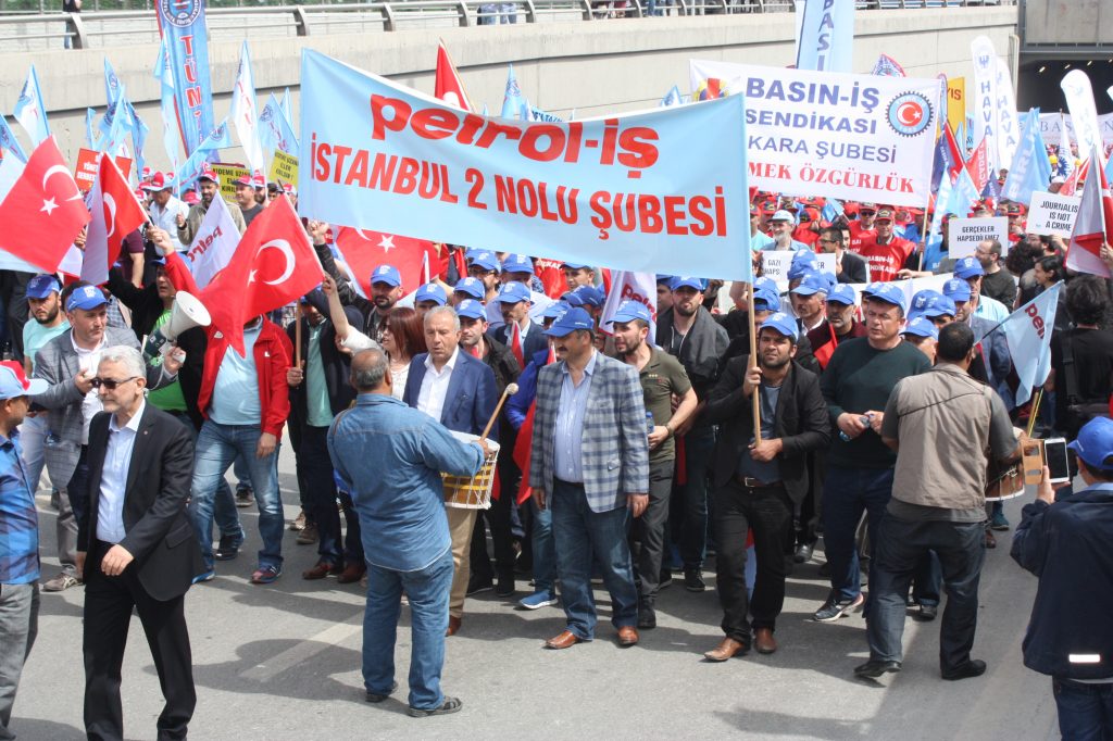 İstanbul 2 Nolu Şubemiz 1 Mayıs'ta Ankara'daydı
