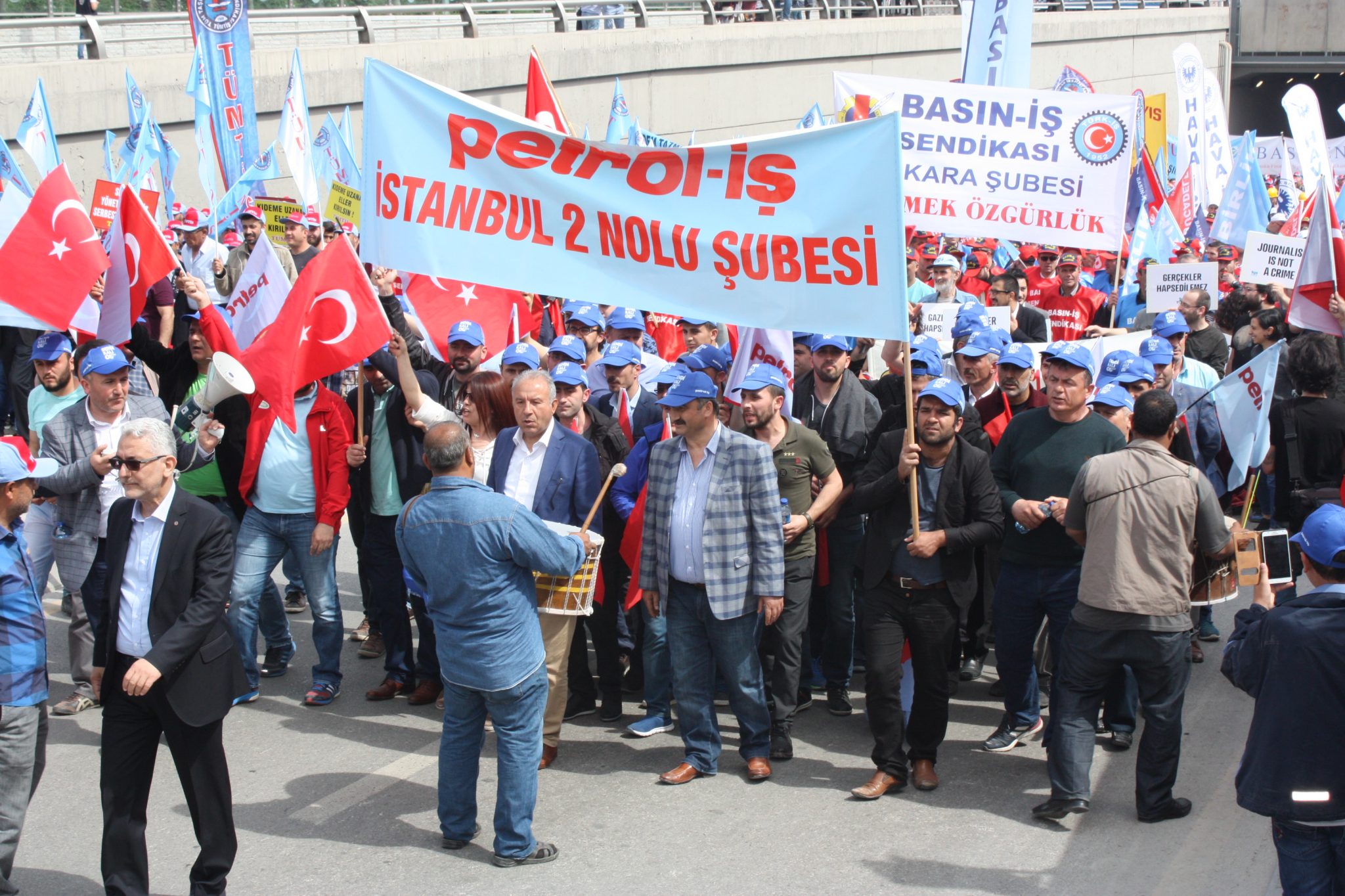 İstanbul 2 Nolu Şubemiz 1 Mayıs'ta Ankara'daydı
