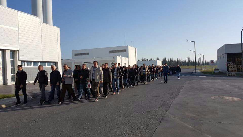 Zentiva İşyerinde  Eylem