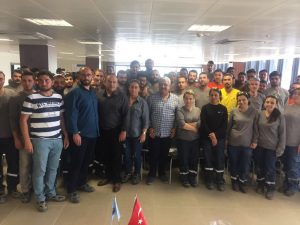 TPI KOMPOZİT KANAT 2 ÜRETİM SANAYİ MENEMEN İŞYERİ ZİYARETİ