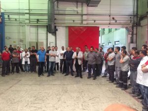 DYO Boya Çiğli Fabrikası’nda TİS Süreci Değerlendirildi