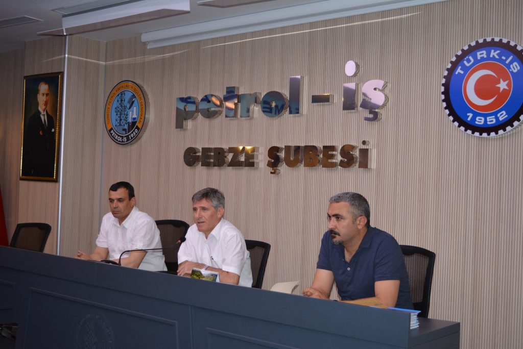 Gebze Şubemizin Temsilciler Kurulu Yapıldı