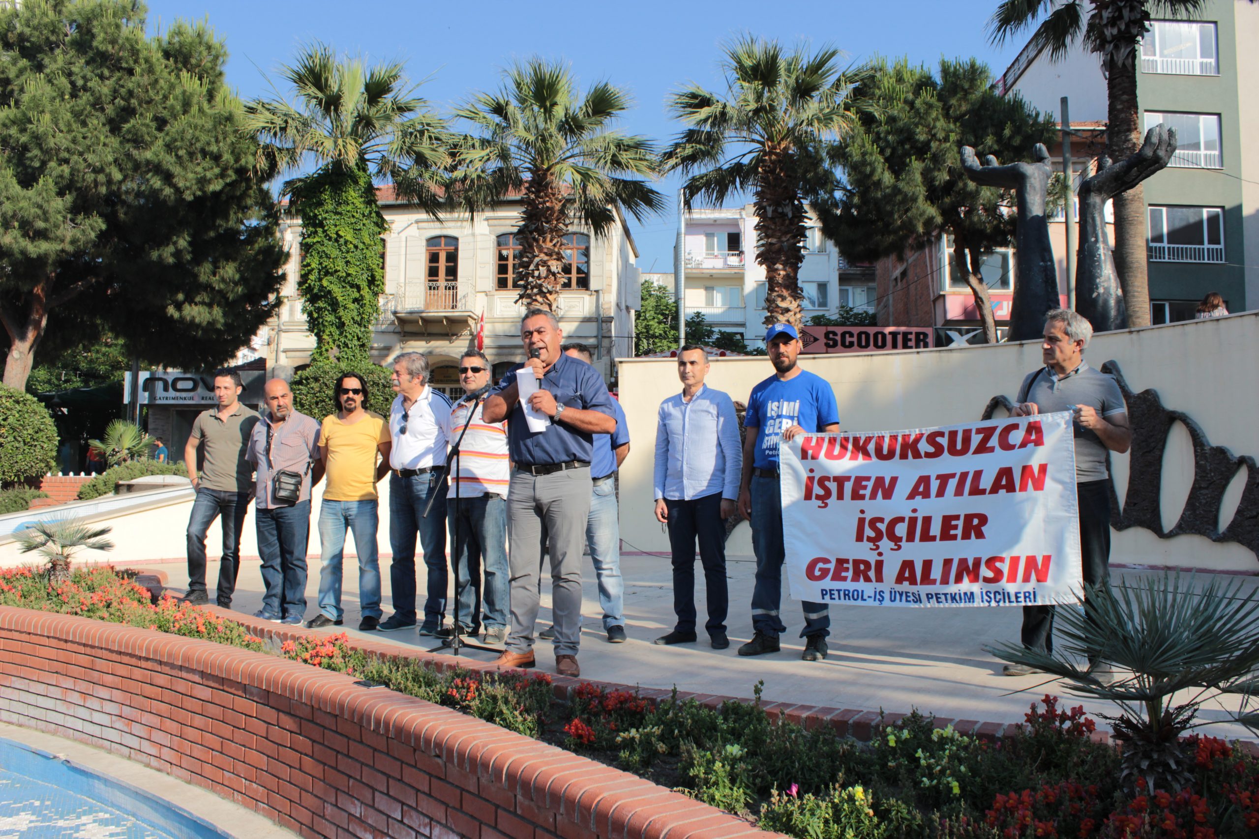 Aliağa Şubemizde Basın Açıklaması