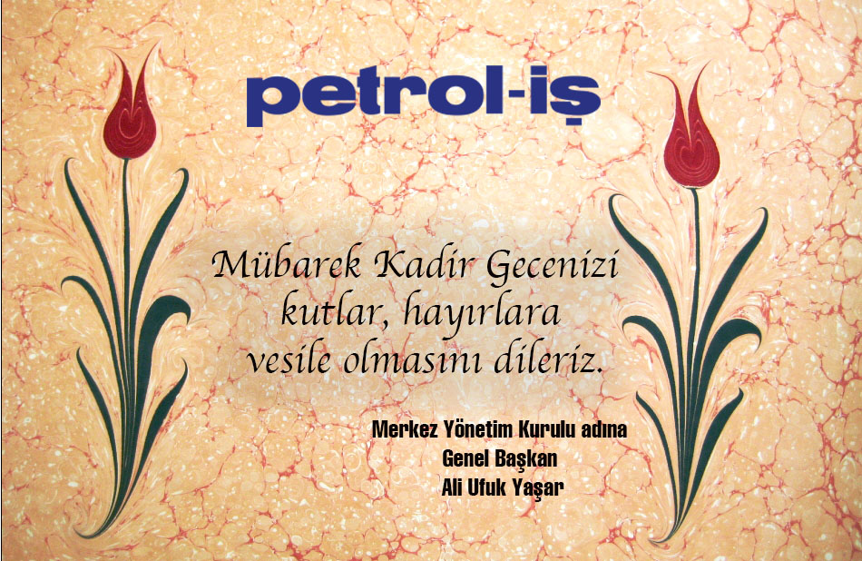 Merkez Yönetim Kurulumuzdan Kadir Gecesi Mesajı