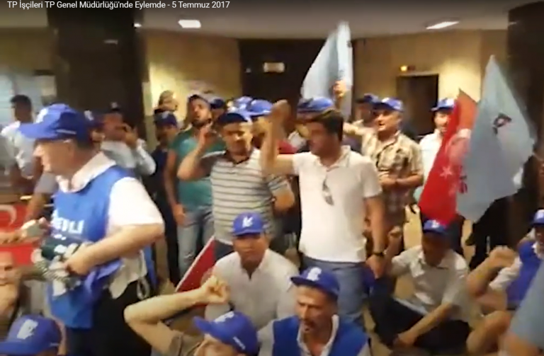 TÜRKİYE PETROLLERİ'NE, İŞİMİZE VE EKMEĞİMİZE SAHİP ÇIKIYORUZ