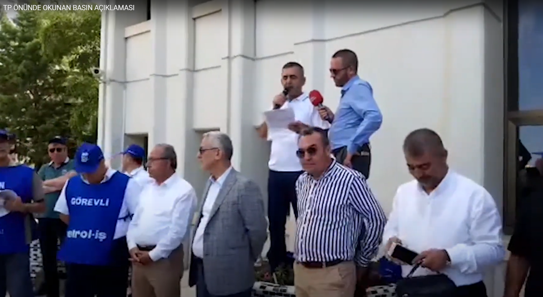 TÜRKİYE PETROLLERİ'NE, İŞİMİZE VE EKMEĞİMİZE SAHİP ÇIKIYORUZ