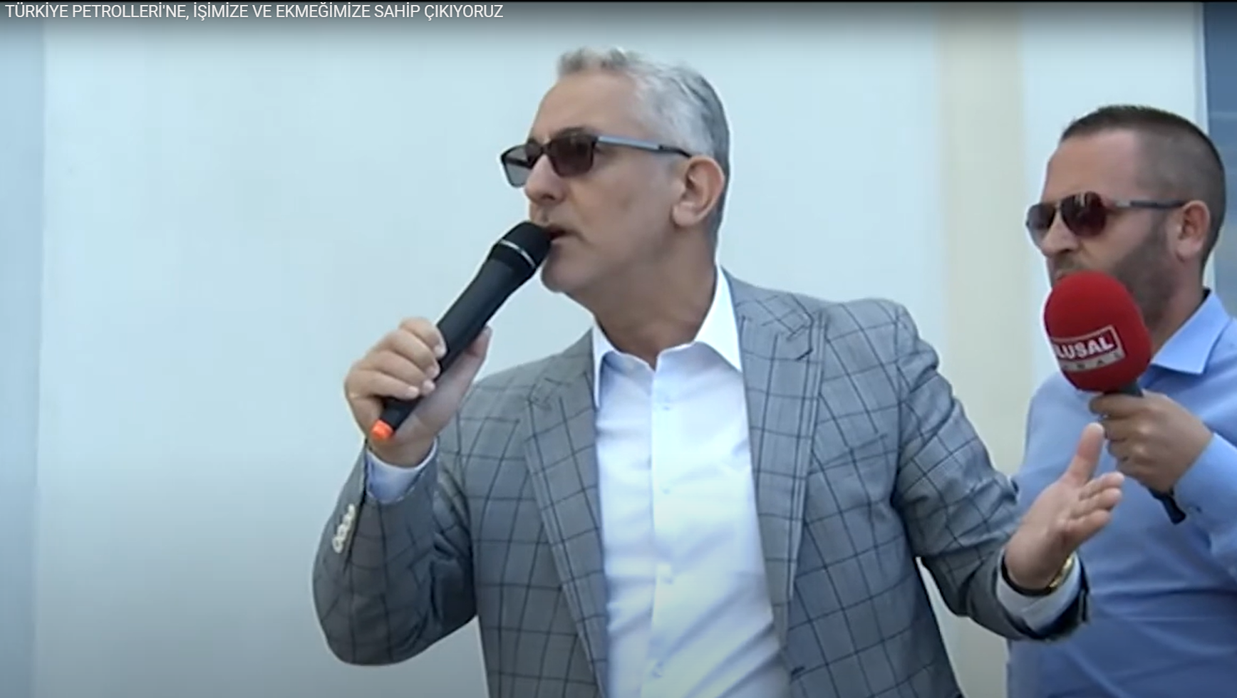 TÜRKİYE PETROLLERİ'NE, İŞİMİZE VE EKMEĞİMİZE SAHİP ÇIKIYORUZ