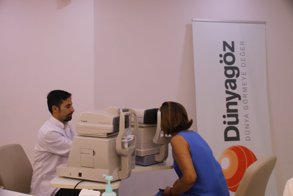 Dünya Göz Hastanesi Tarafından Göz Taraması Yapıldı