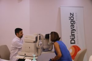 Dünya Göz Hastanesi Tarafından Göz Taraması Yapıldı