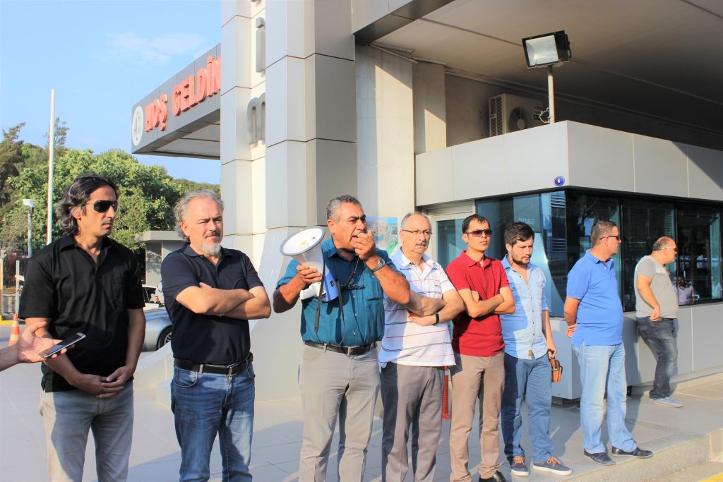 Aliağa Şubemizde Basın Açıklaması