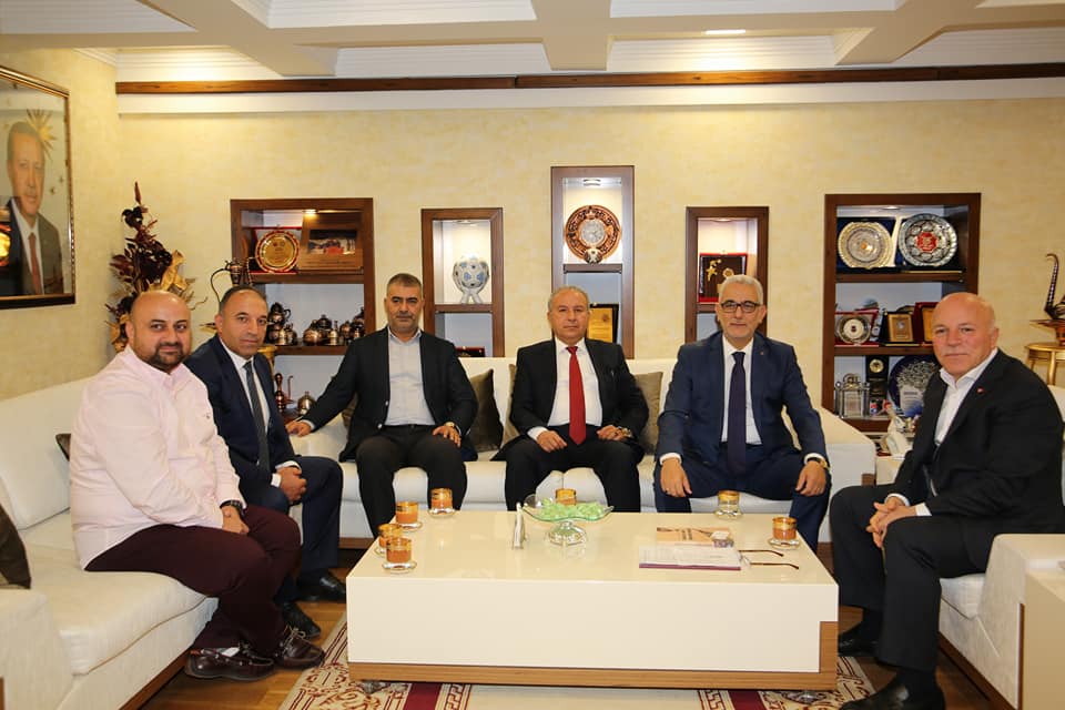 Erzurum Büyükşehir Belediye Başkanı Mehmet Sekmen’e Ziyaret