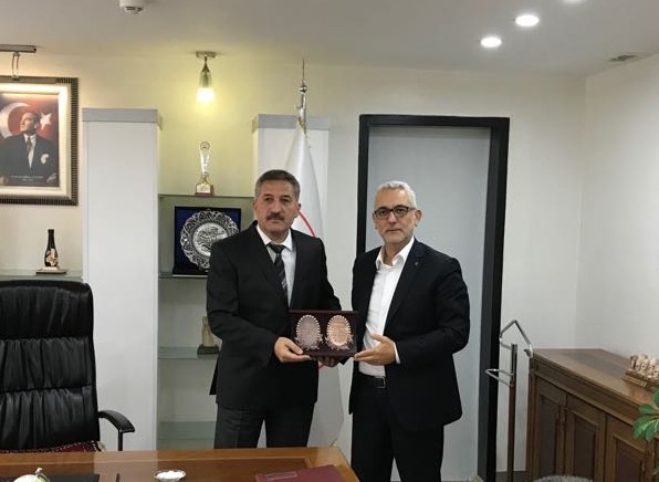 Genel Başkanımız Ali Ufuk Yaşar TP Bölge Müdürlüğü’ne Hayırlı Olsun Ziyareti