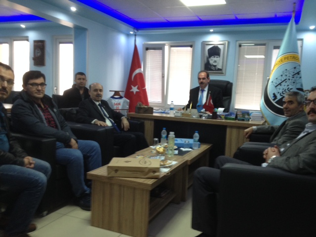 Eti Maden İşletme Müdürü Münir Yahşi’den Şubemize Ziyaret