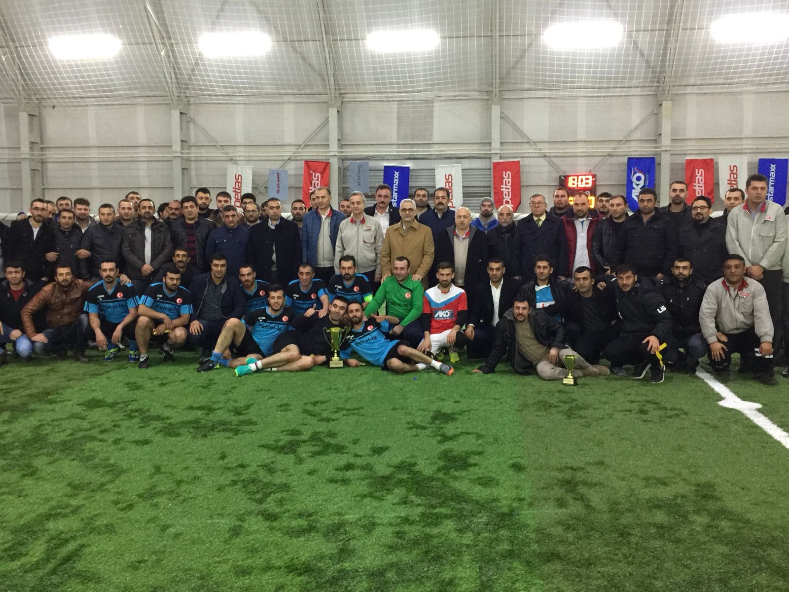 Genel Başkanımız Petlas İşyeri Geleneksel Futbol Turnuvası Kupa Törenine Katıldı