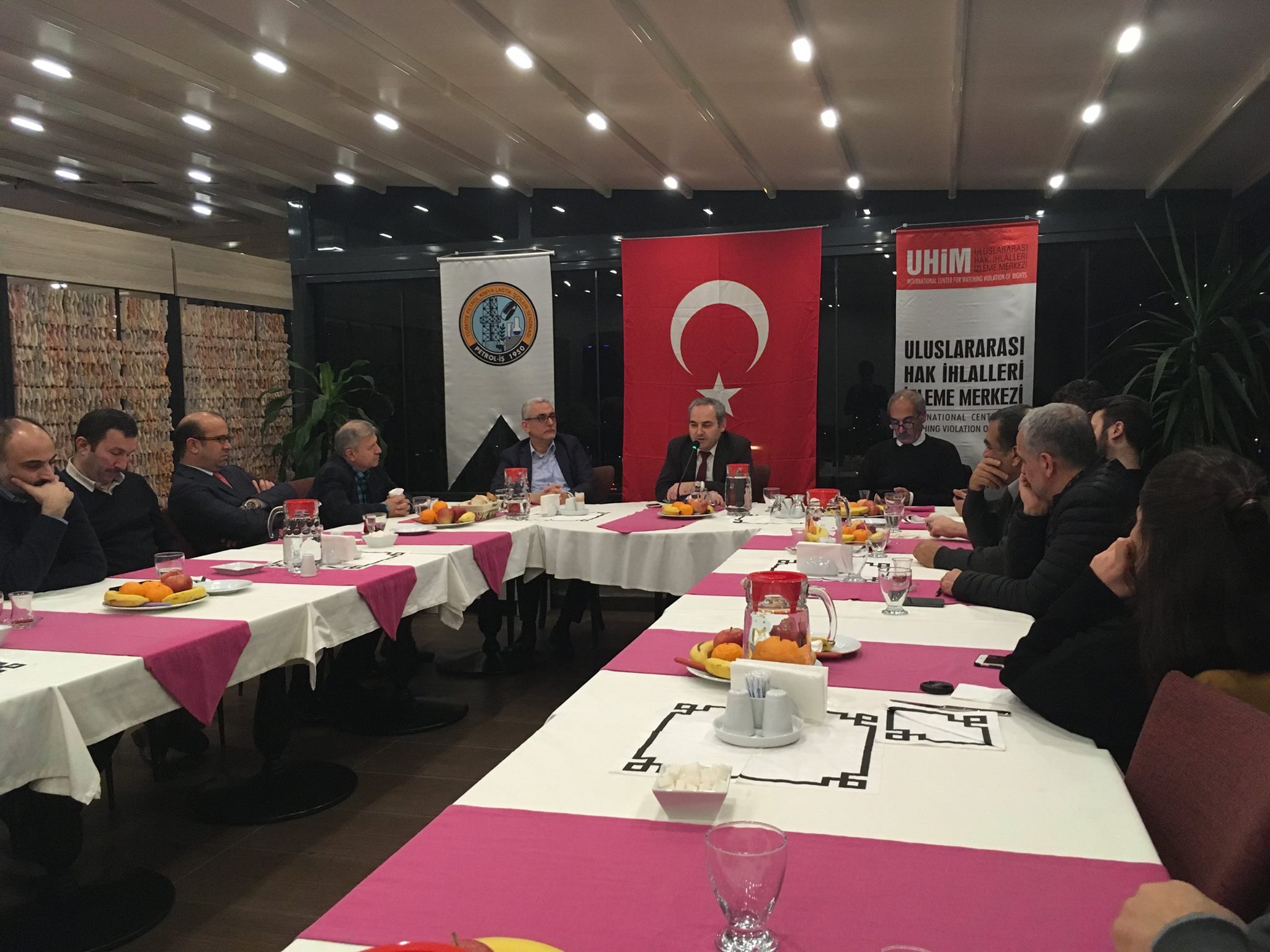 UHİM Gündem Buluşmaları Sendikamızda Gerçekleşti