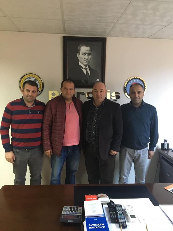 Eski Mersin Şube Başkanımızdan Yeni Seçilen Mersin Şube Başkanımıza Ziyaret