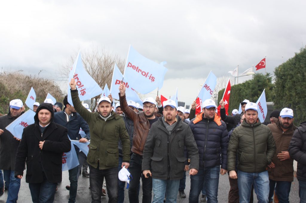 AKKİM İşçilerinin Direnişine Dayanışma Ziyareti