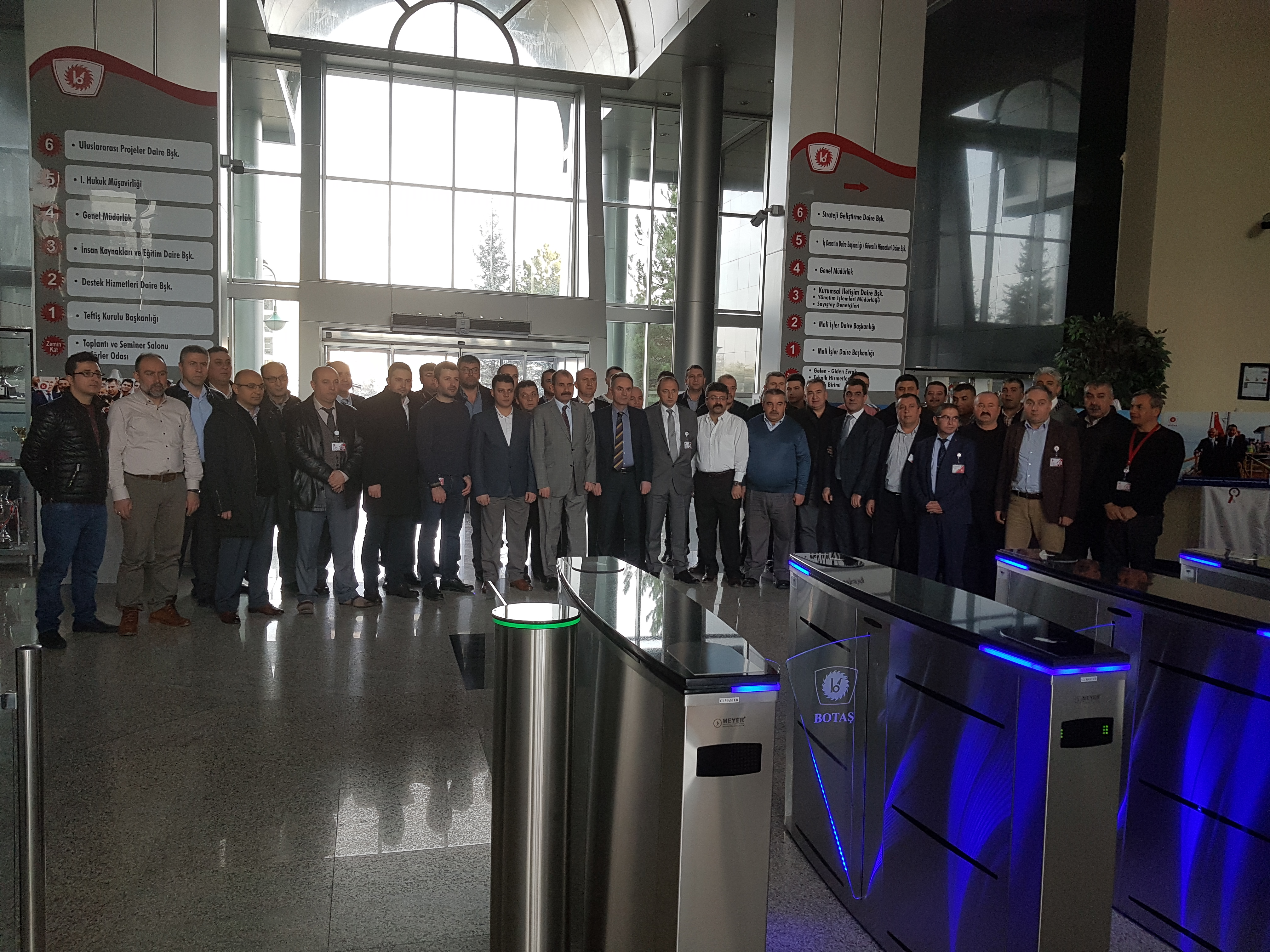 Botaş Genel Müdürlüğü’nde Bilgilendirme Toplantısı