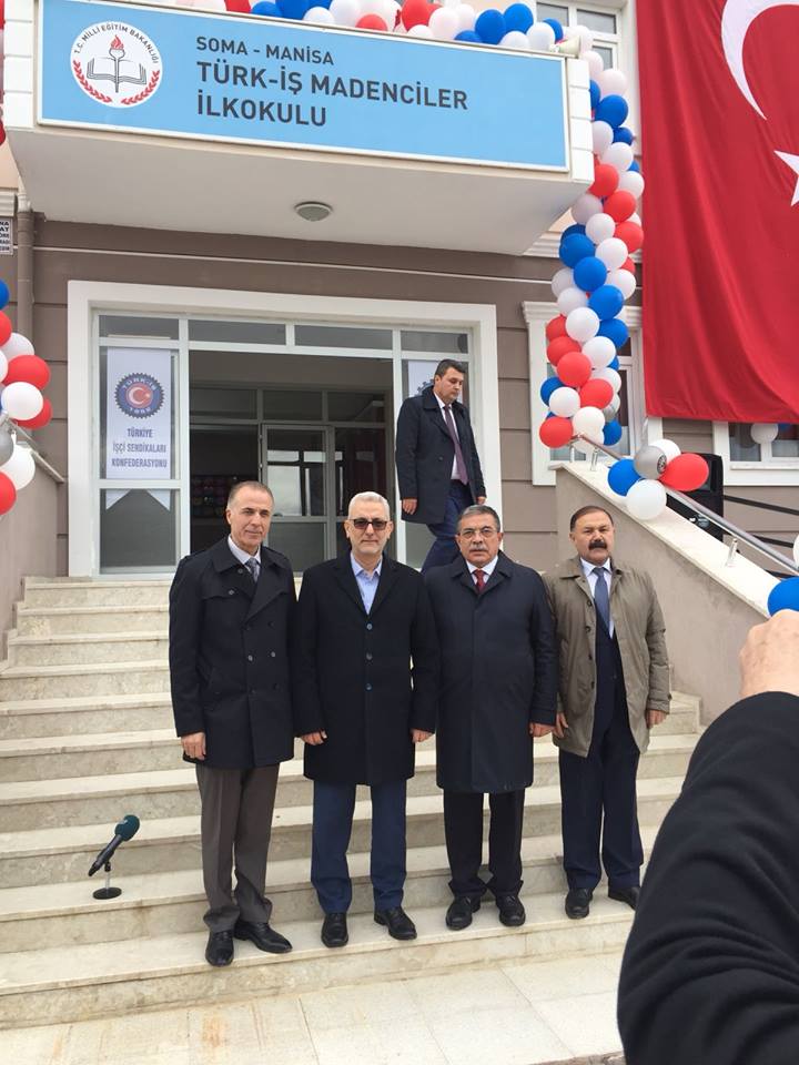 Yaşar Türk-İş Madenciler İlkokulu Açılışında