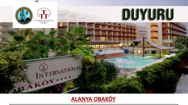 Alanya Obaköy Otel’de Anlaşmamız Yenilendi