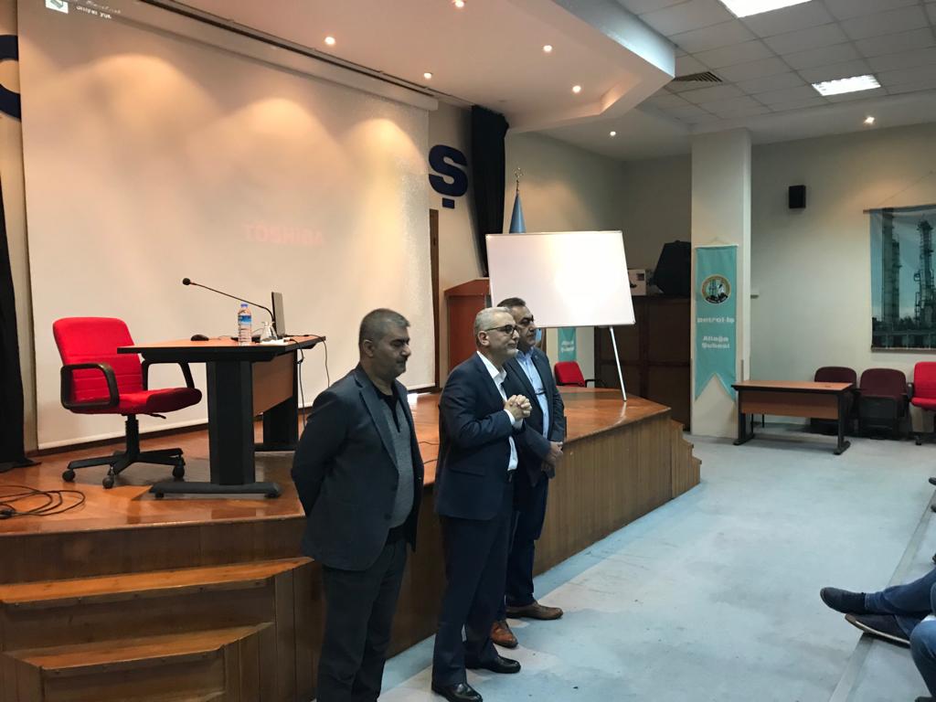 Genel Başkanımız ve Genel Örgütlenme ve Eğitim Sekreterimiz Aliağa Şubemizde