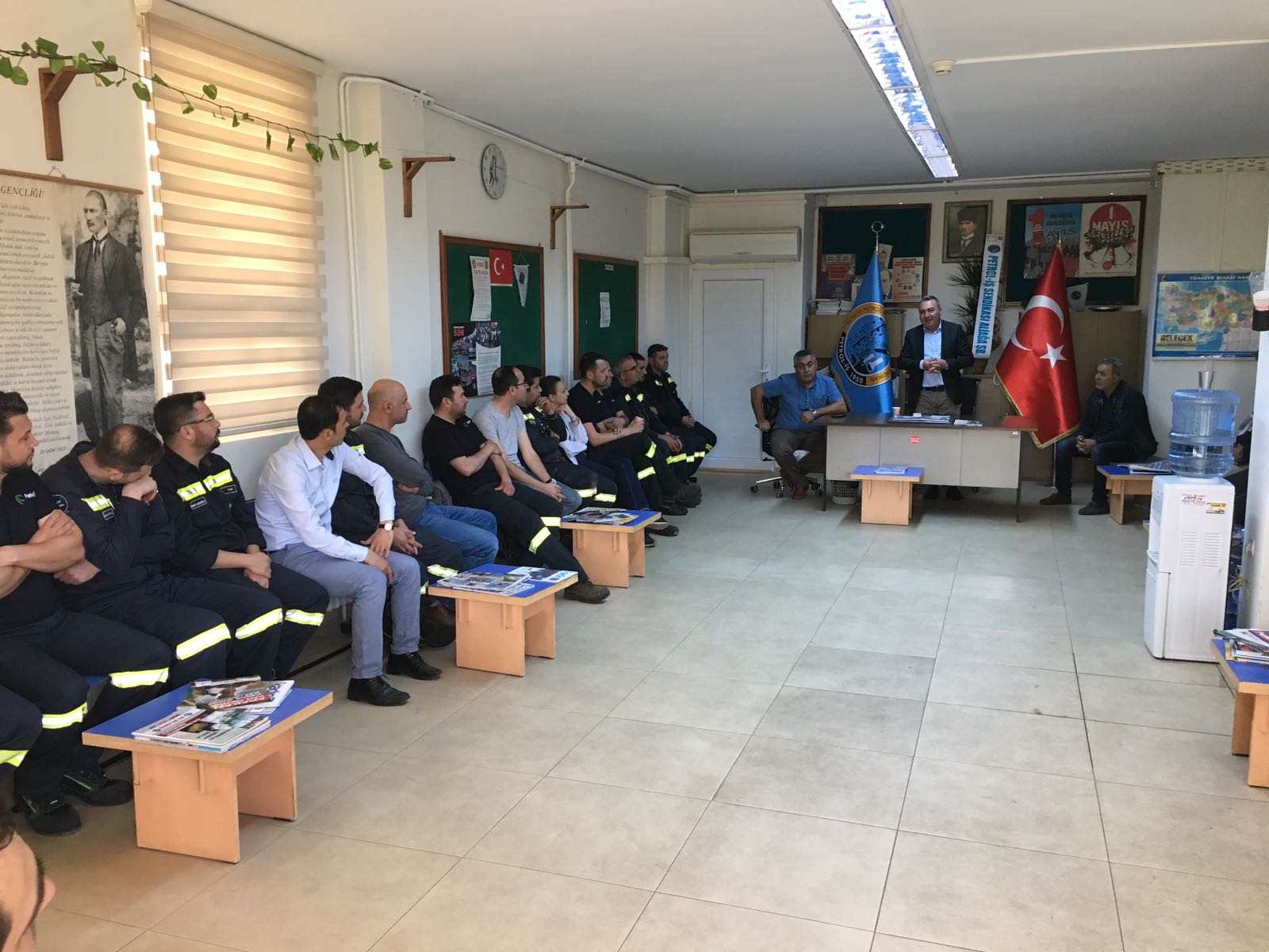 Genel Mali Sekreterimiz Aliağa Şubemizi Ziyaret Etti