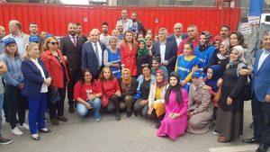 Flormar Direnişine Destek Ziyareti