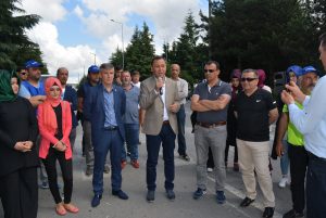 Flormar Direnişine Destek Ziyareti