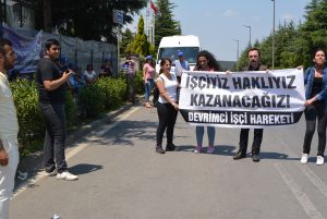 Flormar Direnişine Destek Ziyareti