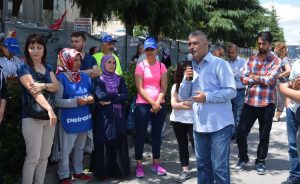 Direnişin 17. gününde Flormar mücadelesi daha da büyüyor