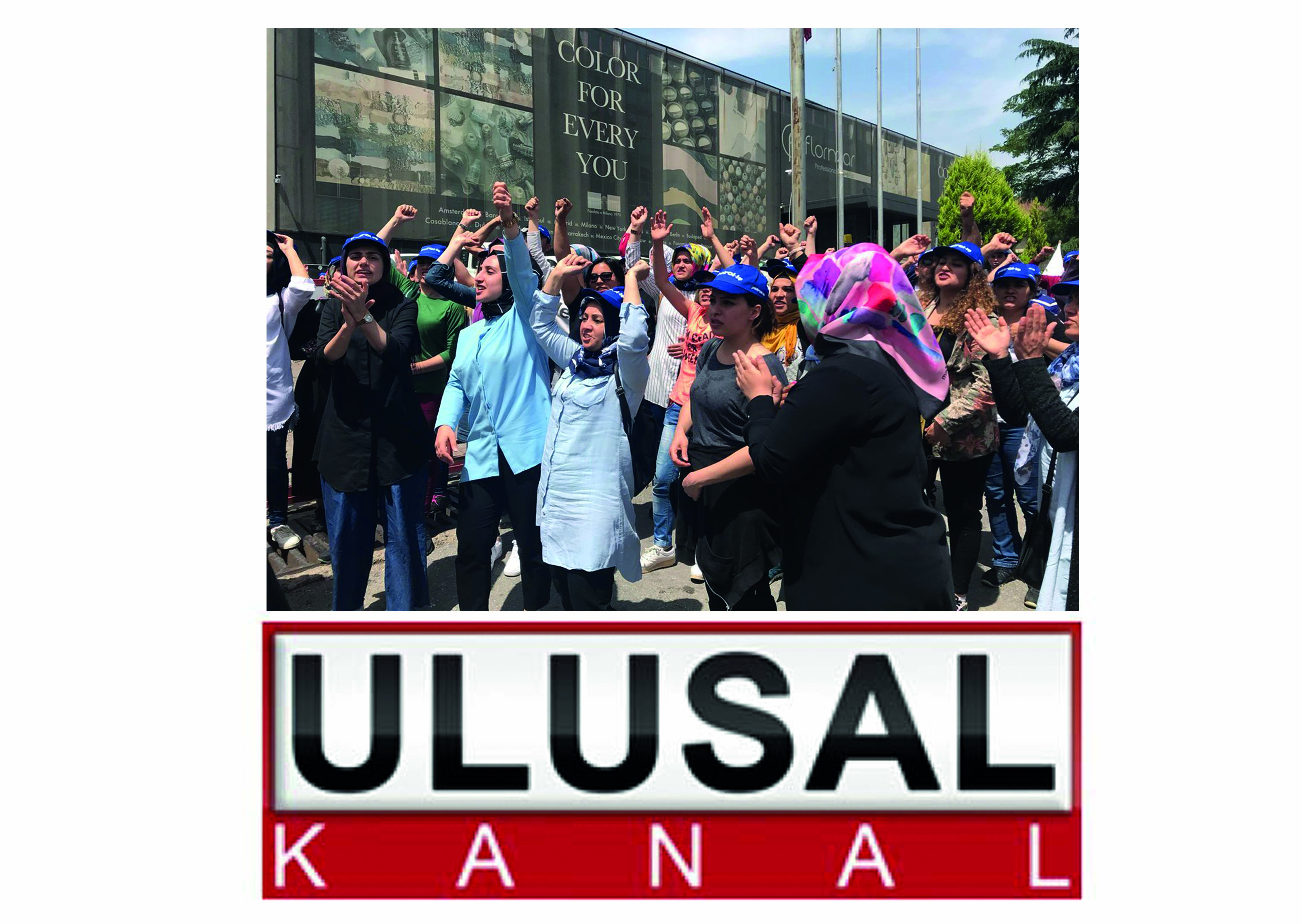 Flormar İşçileri Bugün Canlı Yayında Ulusal Kanal’da